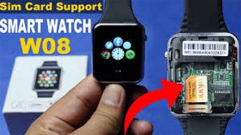 a1 smart watch sim card|How To Insert Sim And Memory Card In A1 Smartwatch .